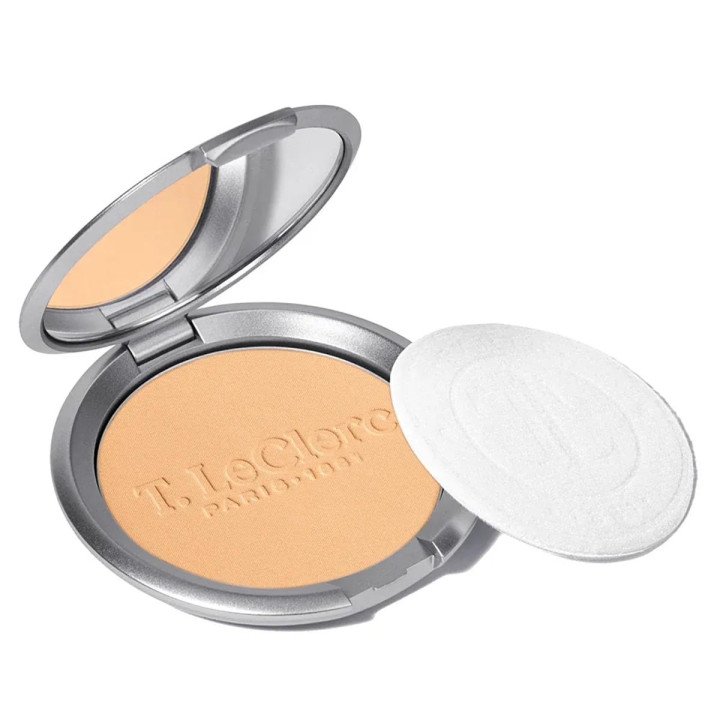 La Poudre Libre Dermophile Poudre Compacte de Riz - Formule Soin - Matifiante Longue Tenue Fini Naturel