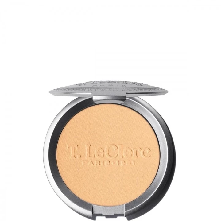 La Poudre Libre Dermophile Poudre Compacte de Riz - Formule Soin - Matifiante Longue Tenue Fini Naturel - T. Leclerc - Incenza