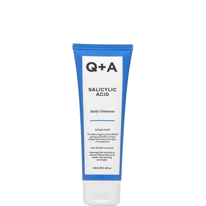 Salicylic Acid Cleanser Nettoyant Visage Usage quotidien - 125 ml - Q and A Skin - Incenza