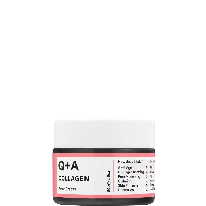 Collagen Crème Visage - 50 ml - Q and A Skin - Incenza