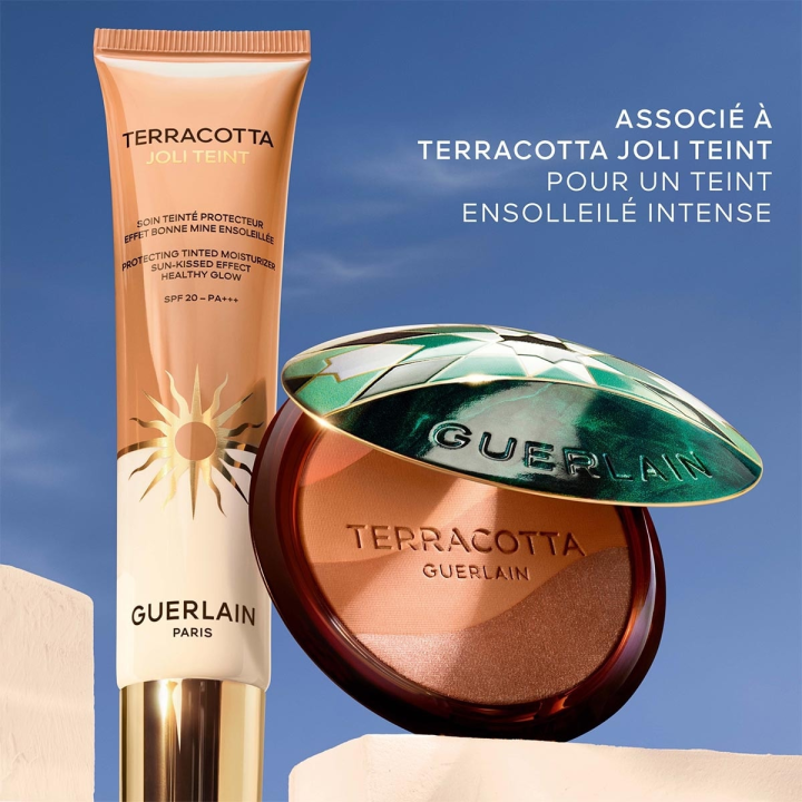 Terracotta Summer Glow La Poudre Éclat Bonne Mine Naturelle - Édition Limitée