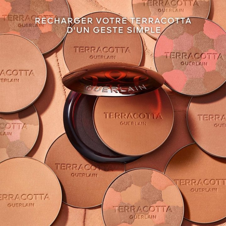 Terracotta Summer Glow La Poudre Éclat Bonne Mine Naturelle - Édition Limitée