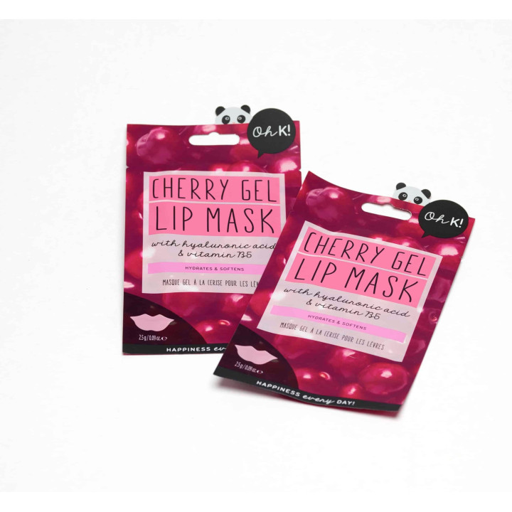 Oh K! Cherry Masque Hydrogel Lèvres