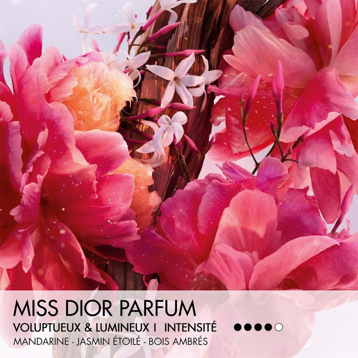 Miss Dior Parfum Roller-Pearl - Notes Florales Fruitées et Boisées