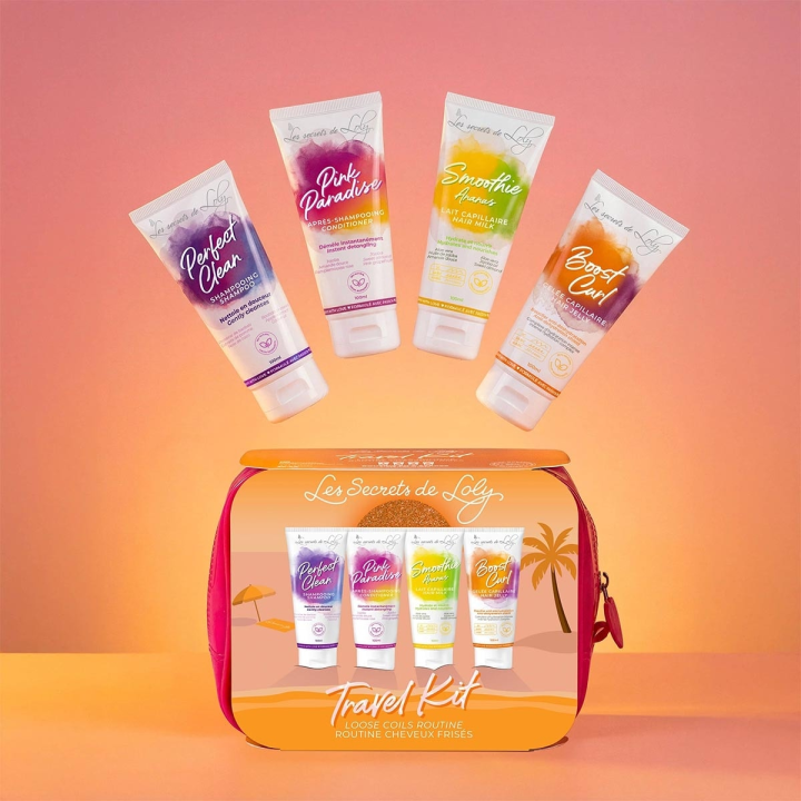 Trousse Cheveux Frisés Routine Format Voyage