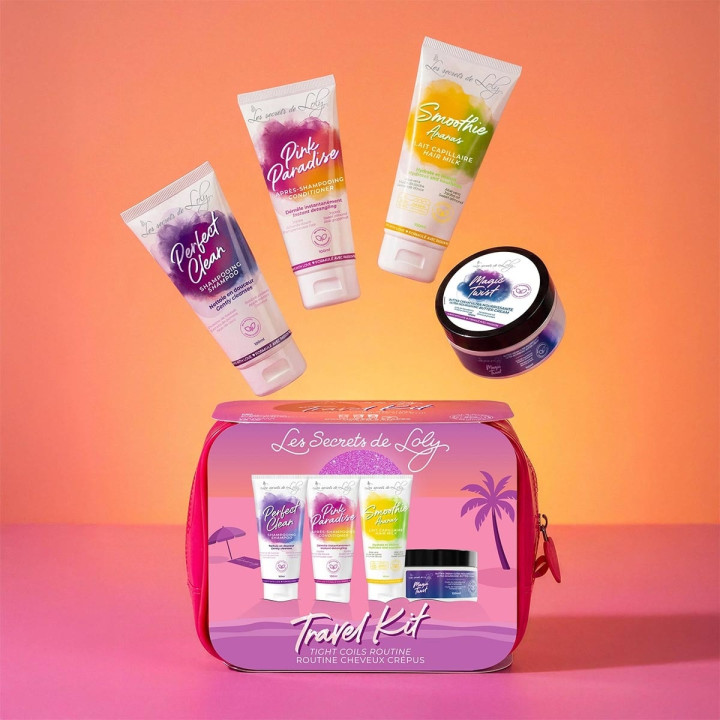Trousse Cheveux Crépus Routine Format Voyage