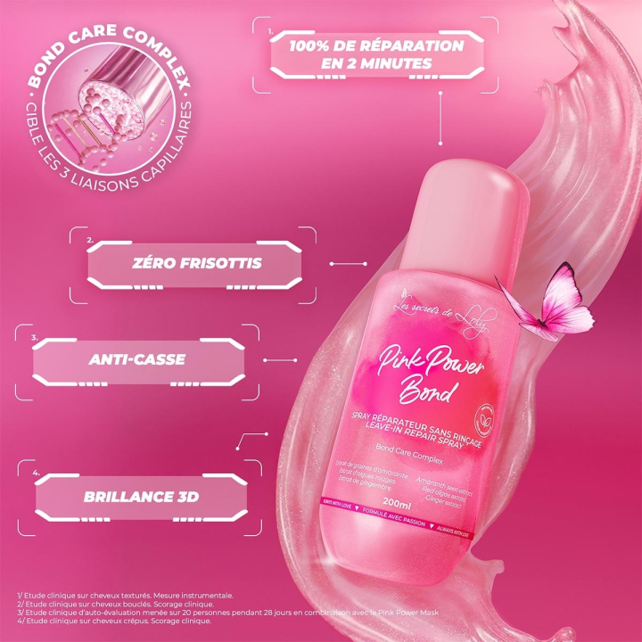 Pink Power Bond Spray Capillaire Réparateur Sans Rinçage