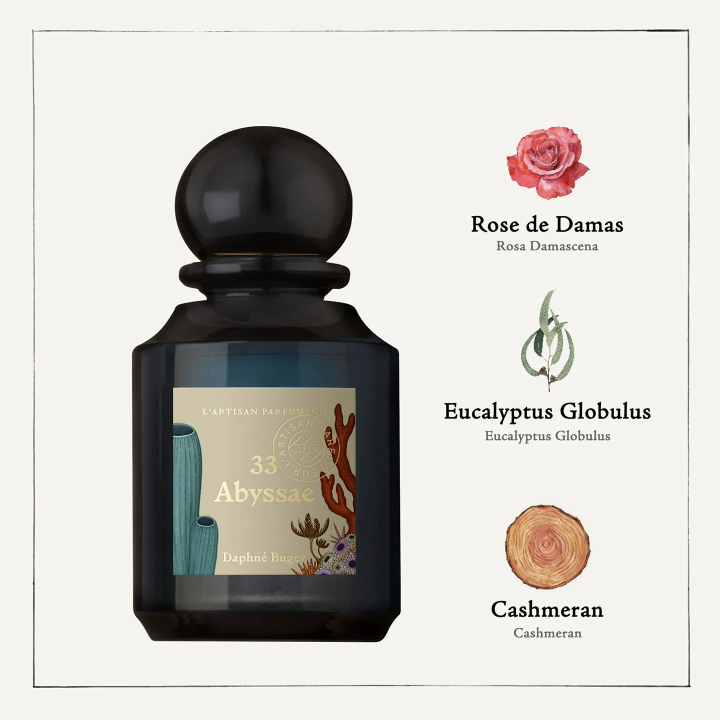 Abyssae Eau de Parfum - notes