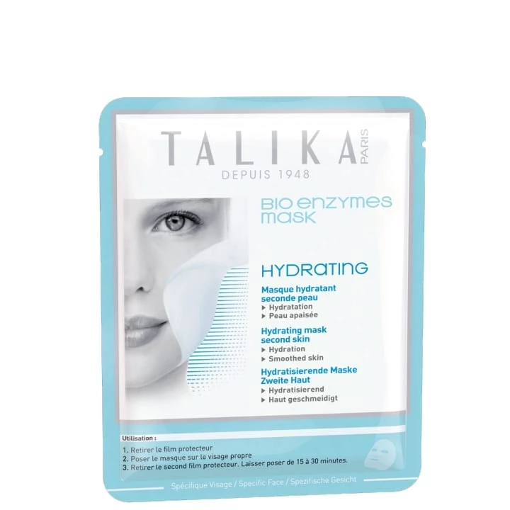 Bio Enzymes Mask Hydrating Masque Hydratant Seconde Peau - Talika - Incenza