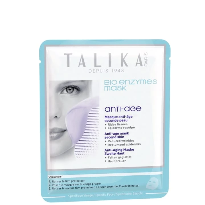 Bio Enzymes Mask Anti-Âge Masque Anti-Âge Seconde Peau - Talika - Incenza