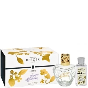 Maison Berger Lolita Lempicka - Set (diffuseur de parfum à bâtonnets/80ml +  bougie parfumée/80g)