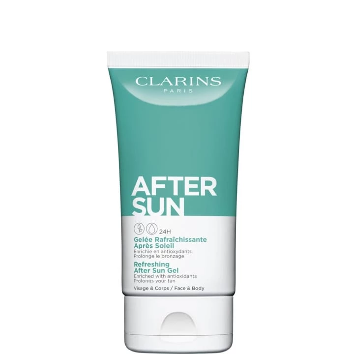 Gelée Rafraîchissante Après Soleil Enrichie en Anti-Oxydants - Prolonge le Bronzage - CLARINS - Incenza