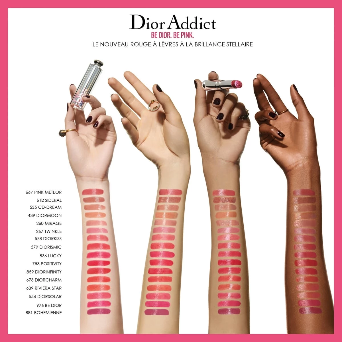 Dior Addict Stellar Shine Brillant à Lèvres Couleur Vibrante Soin