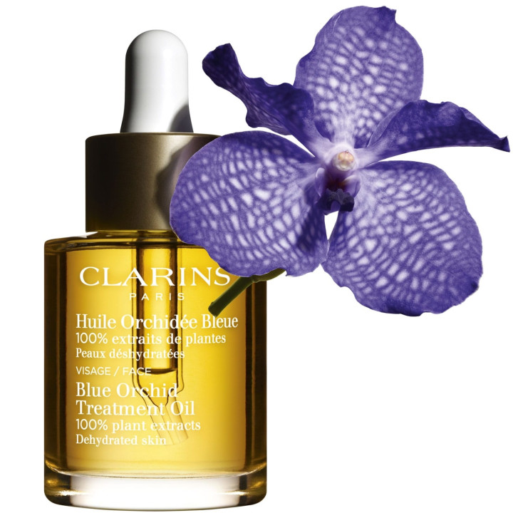 Huile Orchidée Bleue Peaux Déshydratées