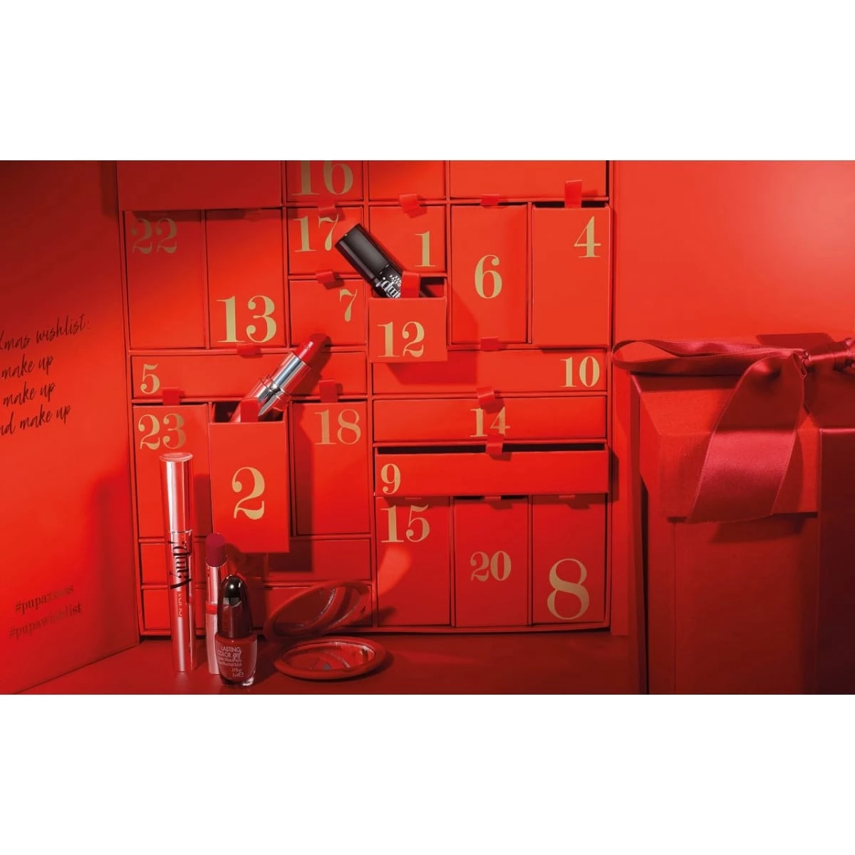 Beauty Advent Calendar de Pupa Calendrier de l'Avent 24 Surprises