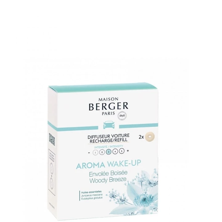 Aroma Wake Up Recharges Diffuseur Voiture - Maison Berger Paris - Incenza