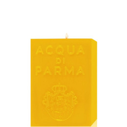 Bougie Cube Jaune Colonia