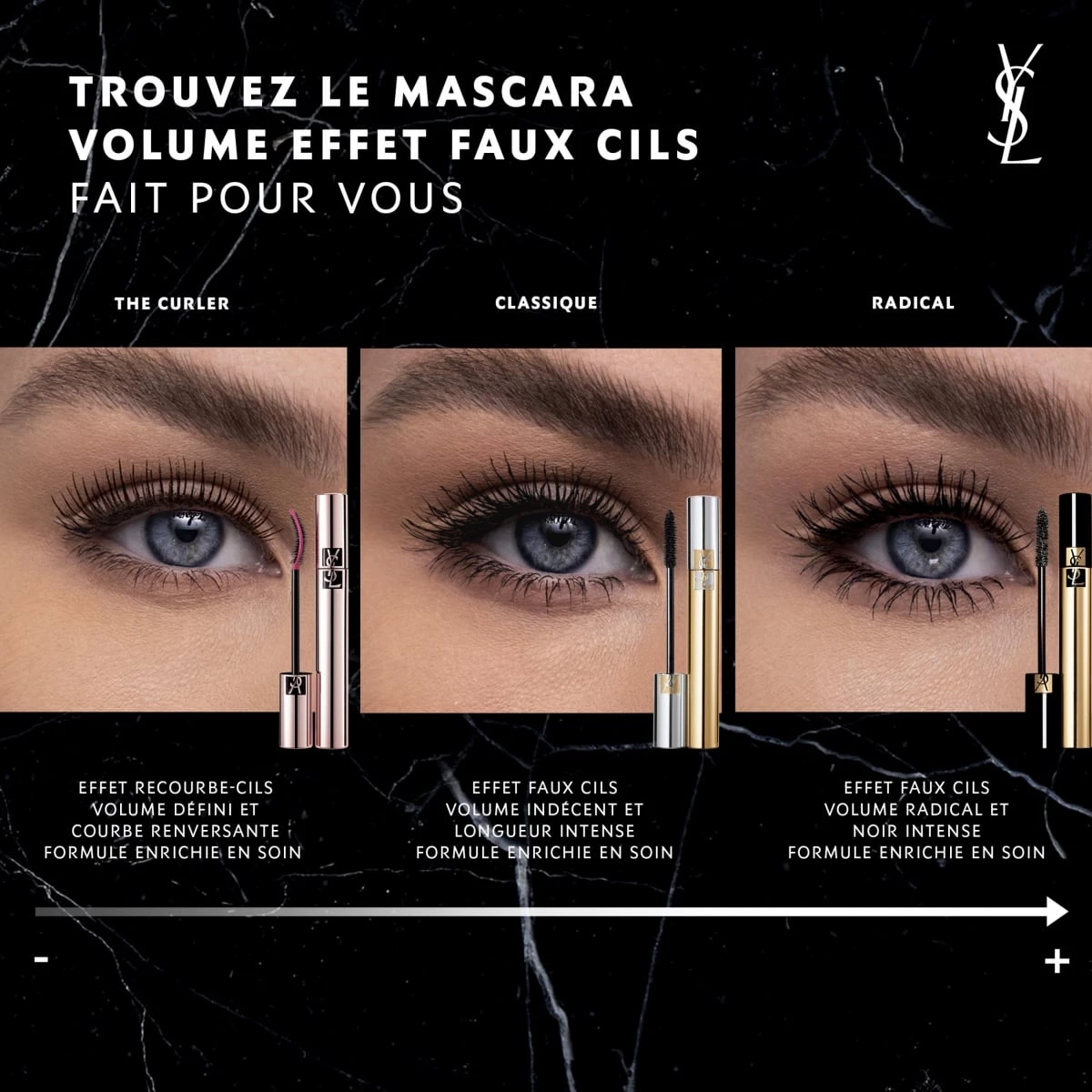 Daggry motto Nægte Mascara Volume Effet Faux Cils Waterproof de YVES SAINT LAURENT - Incenza