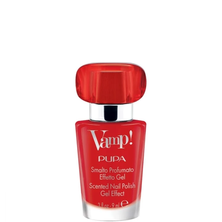 202 Vamp! Vernis à Ongles Parfumé Effett Gel Vernis parfumé effet gel à la fragrance rouge - Pupa - Incenza