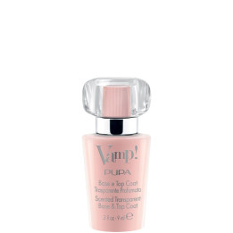 Vamp! Base et Top Coat Transparent et Parfumé Base et Top Coat transparent et parfumé, fragrance rose