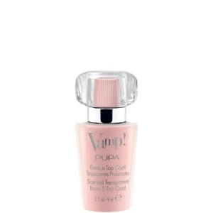 Vamp! Base et Top Coat Transparent et Parfumé Base et Top Coat transparent et parfumé, fragrance rose Vamp! Base et Top Coat Transparent et Parfumé Base et Top Coat transparent et parfumé, fragrance rose