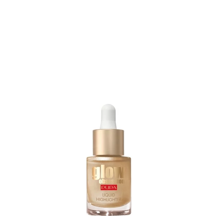 Glow Obsession Liquid Highlighter Illuminateur All Over Liquide Effet Métallisé - Pupa - Incenza