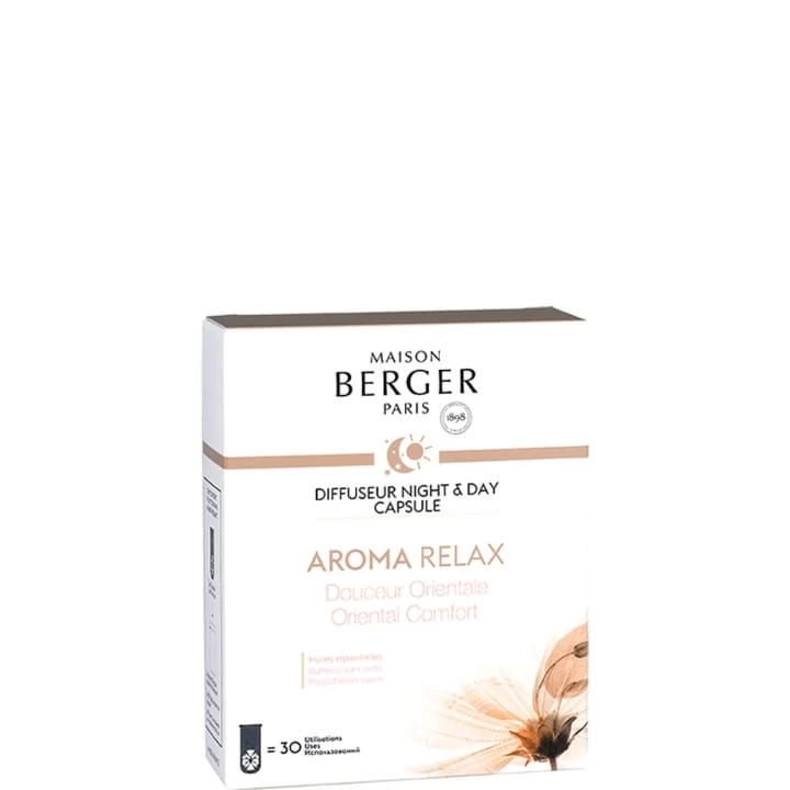 Aroma Relax Capsule Diffuseur Night&Day - Maison Berger Paris - Incenza
