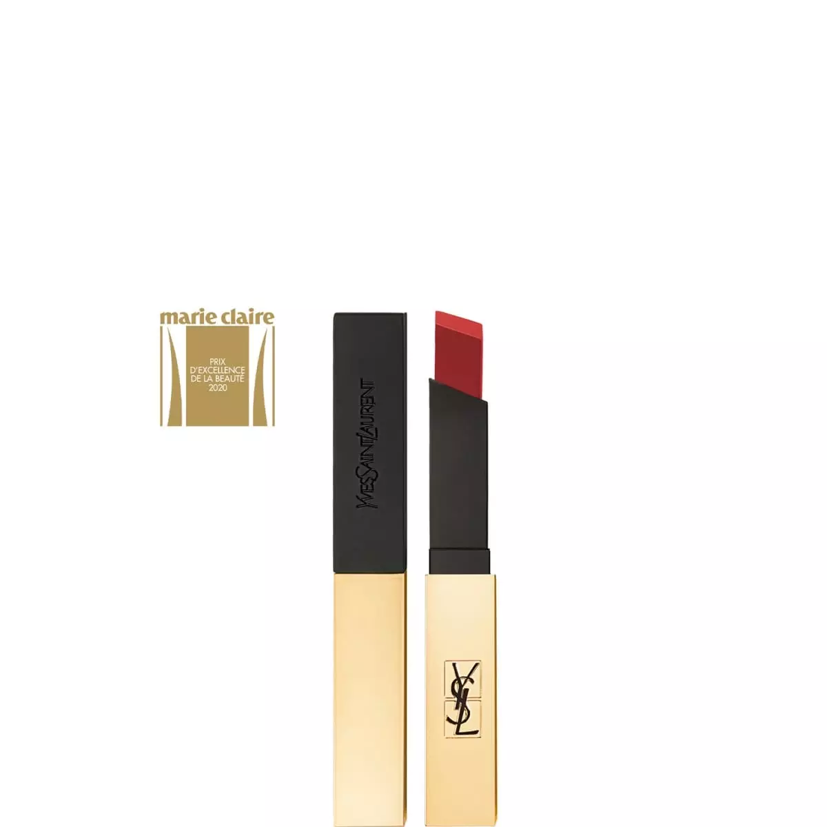 Yves Saint Laurent Rouge A Levre Mat Rouge Pur Couture The Slim de YVES SAINT LAURENT - Rouge à Lèvres Ultra Mat  - Incenza