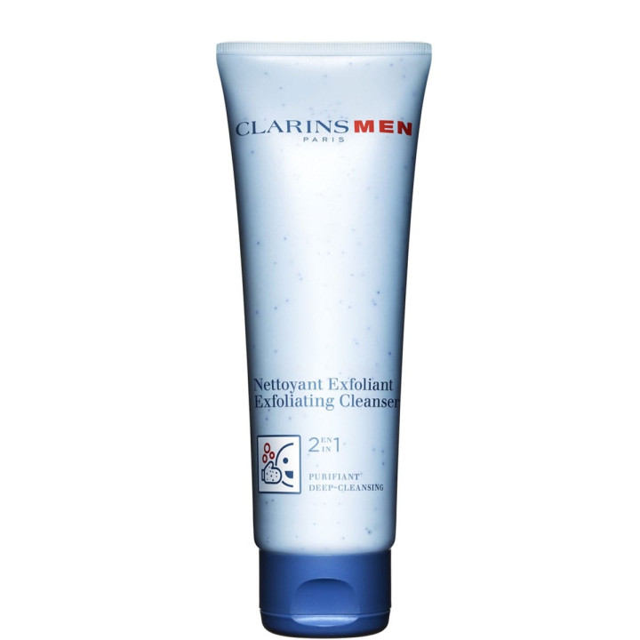 ClarinsMen Nettoyant Exfoliant Gommage Visage