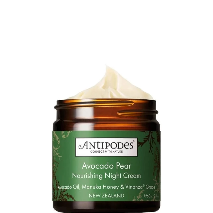 Avocado Pear Crème de Nuit Nourrissante - Antipodes - Incenza