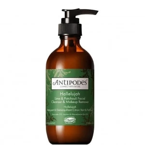 Hallelujah Nettoyant & Démaquillant Citron Vert et Patchouli Hallelujah Nettoyant & Démaquillant Citron Vert et Patchouli