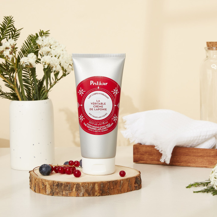La Véritable Crème de Laponie Aux 3 baies Arctiques Lait Corps Hydratant