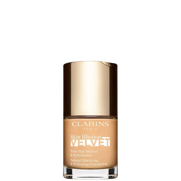 105N - Nude Skin Illusion Velvet Fond de Teint Mat Naturel & Hydratation - CLARINS - Incenza