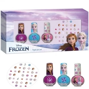 Reine des Neiges Coffret Vernis + Autocollants Reine des Neiges Coffret Vernis + Autocollants