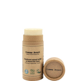 Déodorant Naturel Solide  au Beurre de Cacao