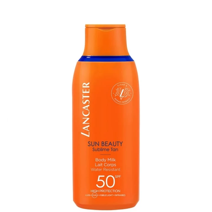 Sun Beauty Lait Corps Confort bronzage sublime SPF50 - LANCASTER - Incenza