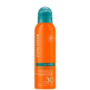 Sun Sport Brume Invisible Rafraîchissante Application Peau Mouillée SPF30 Sun Sport Brume Invisible Rafraîchissante Application Peau Mouillée SPF30