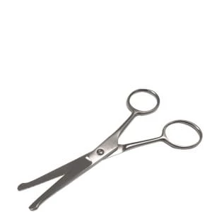 Ciseaux à Moustaches Bout à Lentilles - 9 cm Ciseaux à Moustaches Bout à Lentilles - 9 cm