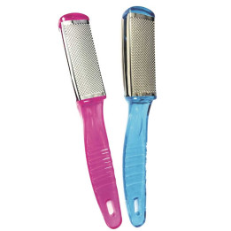 Râpe Double Face pour la Pédicure 19 cm - Inox
