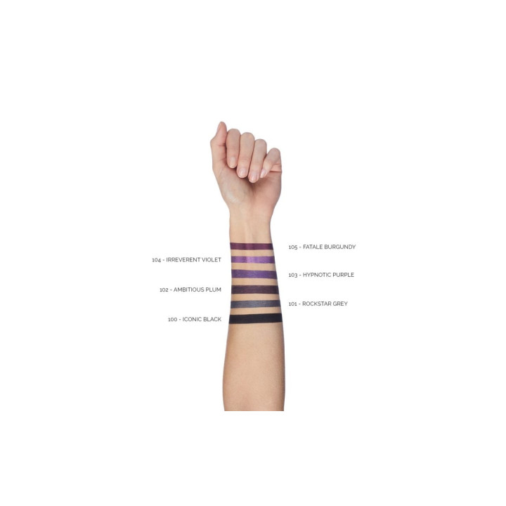 Vamp! Crayon Waterproof 2 en 1 : Eyeliner & Kajal Panel 100 