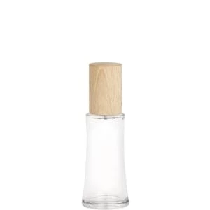 Vaporisateur Rechargeable en Verre Avec Bouchon en Hêtre Vaporisateur Rechargeable en Verre Avec Bouchon en Hêtre