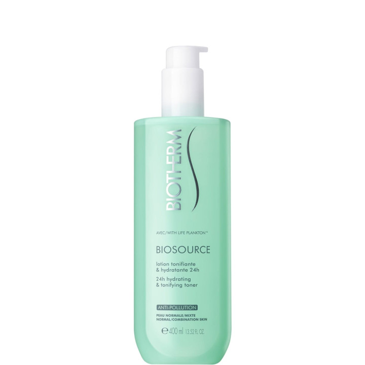 Biosource Lotion Tonifiante et Hydratante Anti-pollution 24 H Peaux Normales à Mixtes
