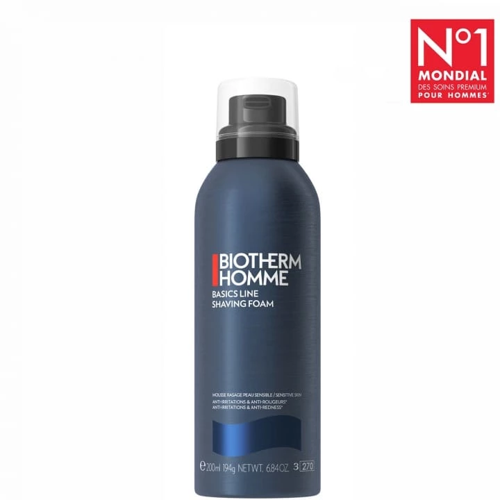 Biotherm Homme Mousse De Rasage Anti-irritation & anti-rougeurs - Biotherm - Incenza