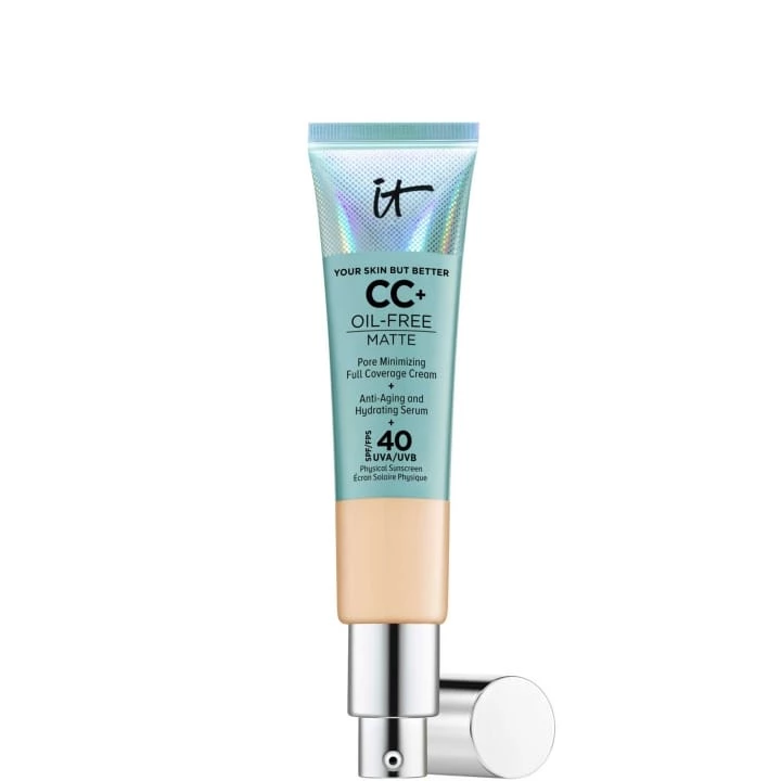 Your Skin But Better CC+ Cream Oil Free Matte SPF 40  CC Crème Correctrice Mate Haute Couvrance MEDIUM - It Cosmetics - Incenza