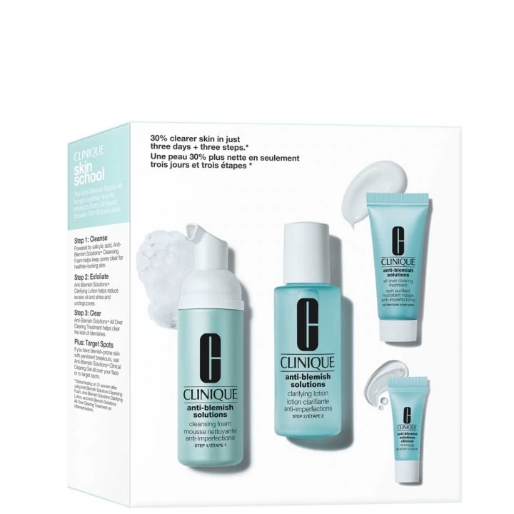 AntiBlemish Solutions de CLINIQUE Kit Découverte AntiBlemish™ Incenza