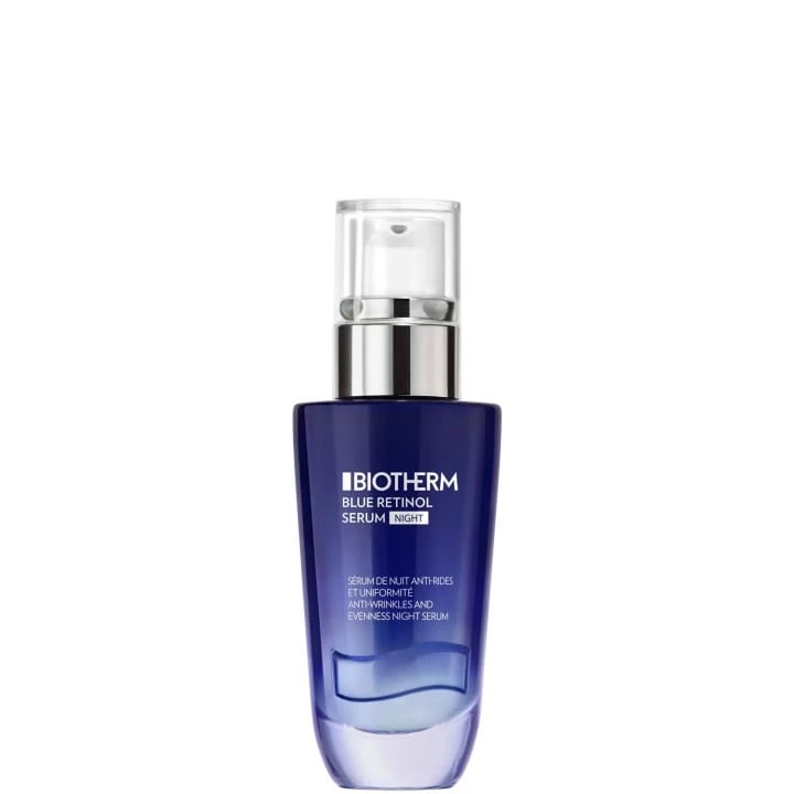 Blue Retinol Serum Night Sérum de Nuit Anti-Rides et Uniformité - Biotherm - Incenza