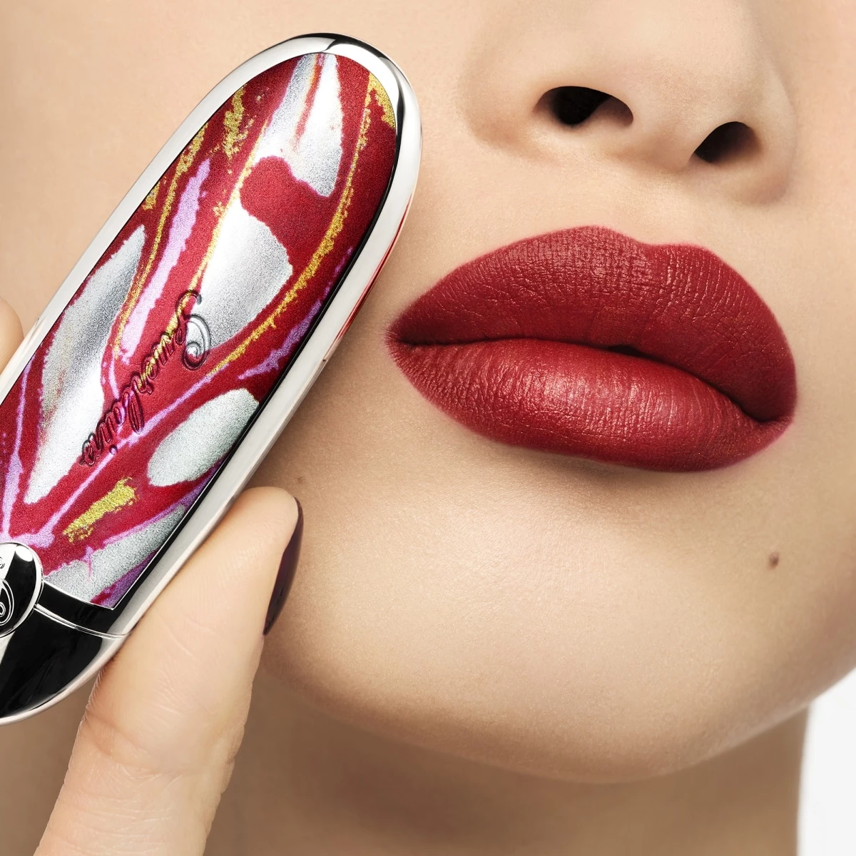 Rouge A Levres Guerlain Avec Miroir Rouge G de Guerlain - L'Écrin Double Miroir - Incenza