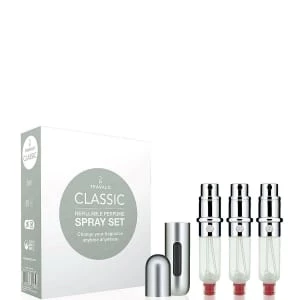 Travalo Coffret Vaporisateur de Sac Rechargeable silver Travalo Coffret Vaporisateur de Sac Rechargeable silver
