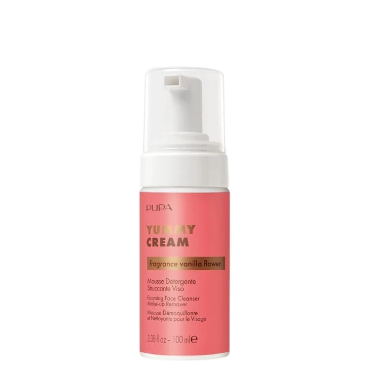 Yummy Cream Mousse Démaquillante et Nettoyante Pour le Visage - Pupa - Incenza