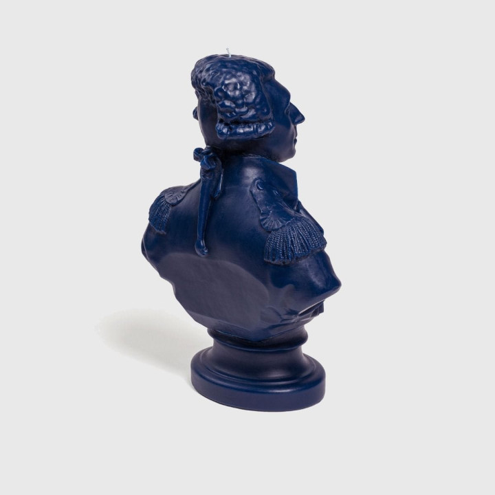 Buste Lafayette Bleu Marine Bougie